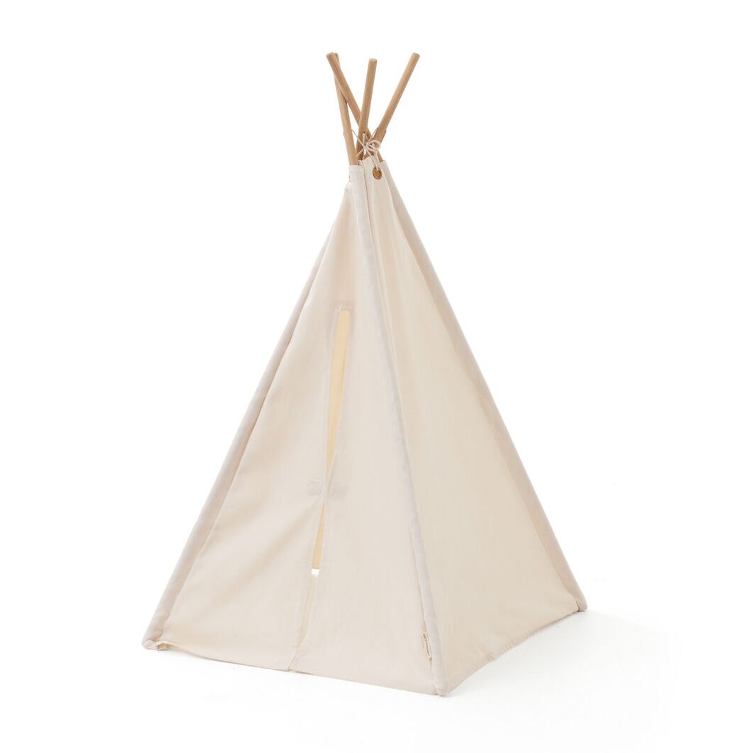 Kids Concept Mini-Tipi Zelt in weiß, 75cm