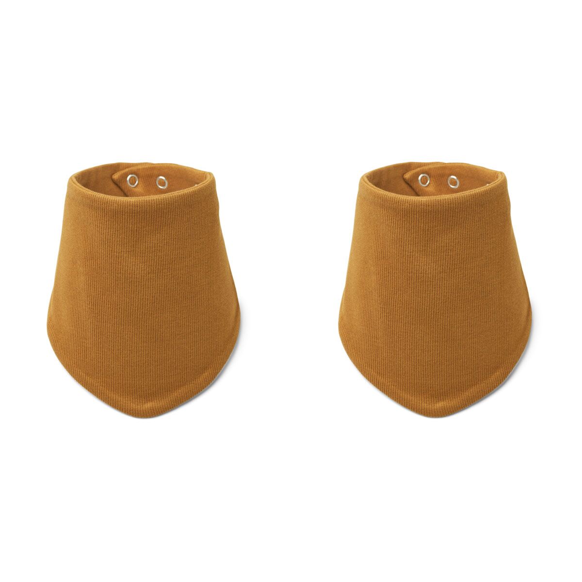 Liewood Anette Stofflätzchen / Halstuch „Golden caramel“, 2er-Set