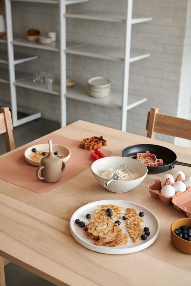 DELISTED Liewood Karina Pancake-Set „Holiday / Apple red multi mix“, 6er-Set, Silikon – Bild 4