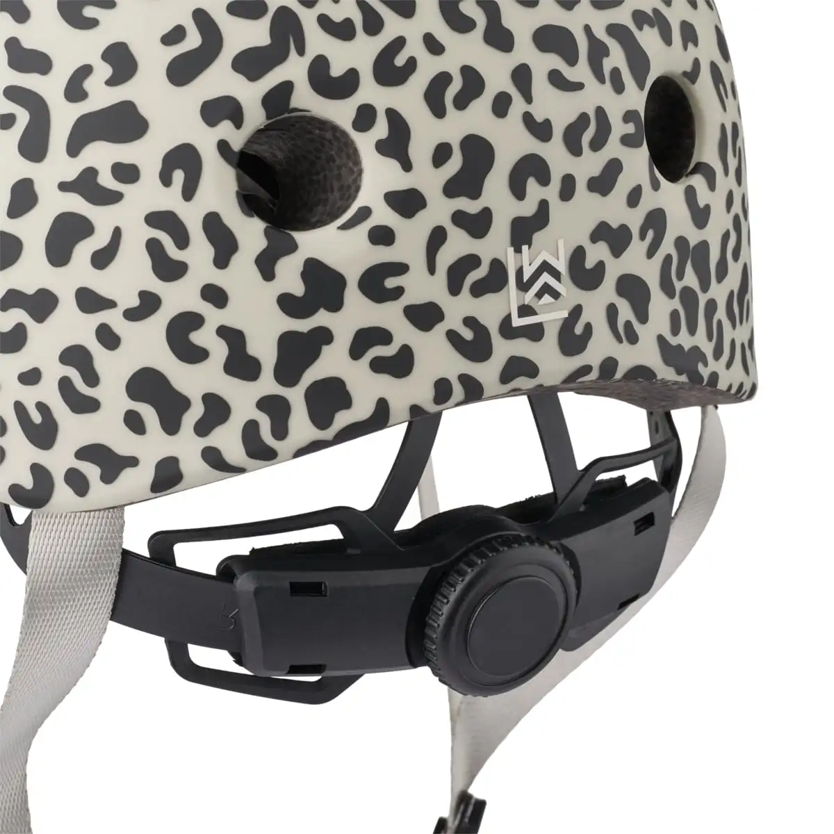 Liewood Kinder-Fahrradhelm Hilary „Leo spots / Mist“, XS, 44-48cm