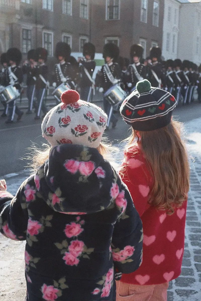 Konges Sløjd Fleecemantel Fuzzie „Amour Jazzy“