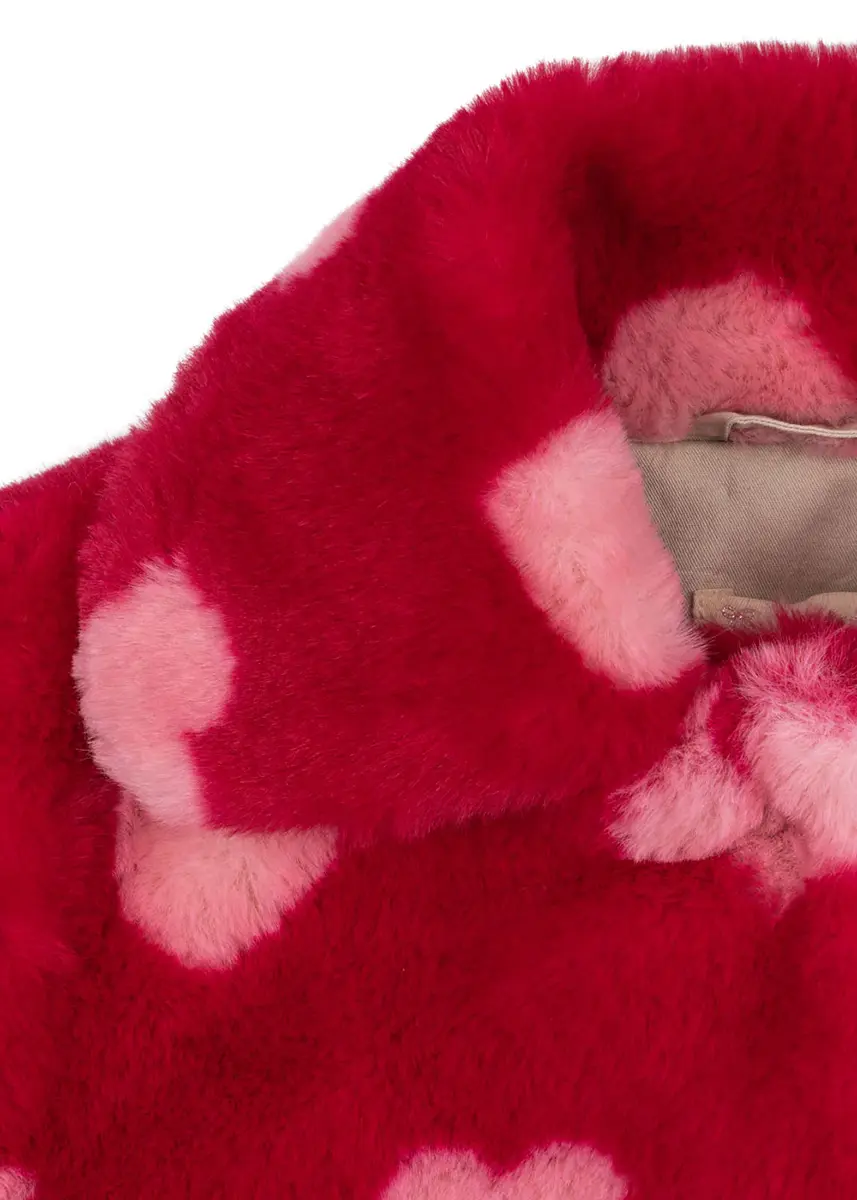 Konges Sløjd Fleecemantel Fuzzie „Amour Jazzy“