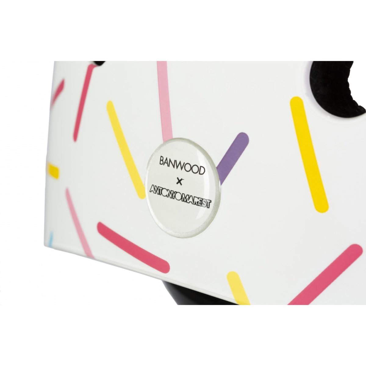 Banwood Kinderhelm Marest „Allegra Weiß“ Logo