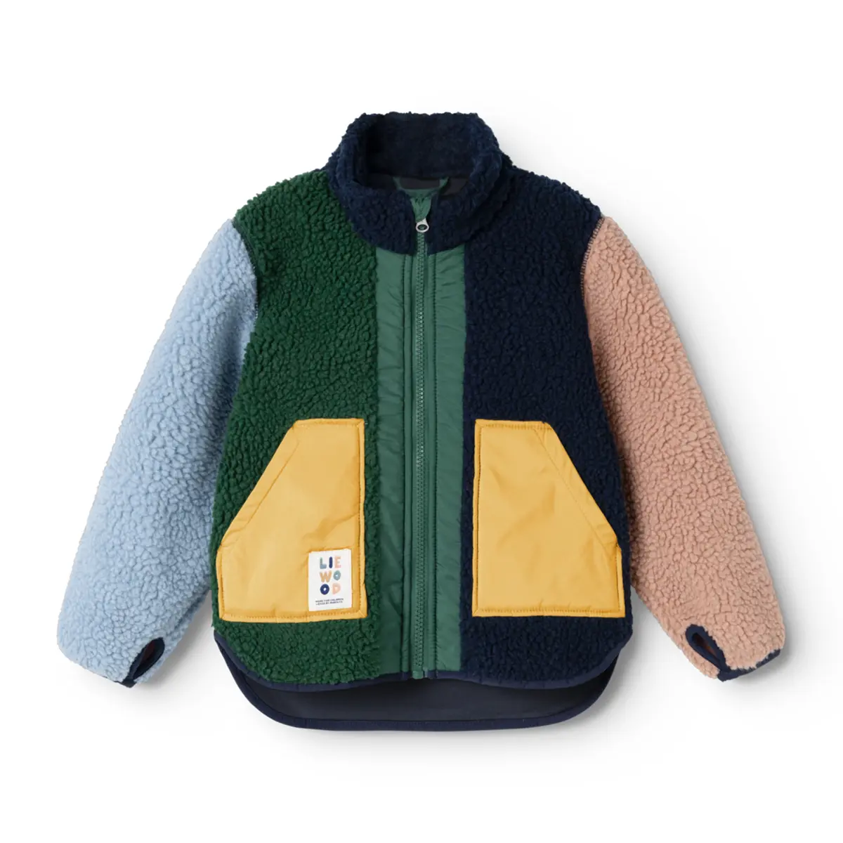 Liewood Fleecejacke Noam „Garden green multi mix“