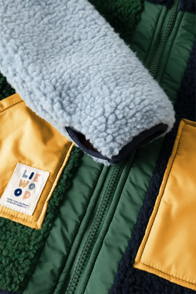 Liewood Fleecejacke Noam „Garden green multi mix“