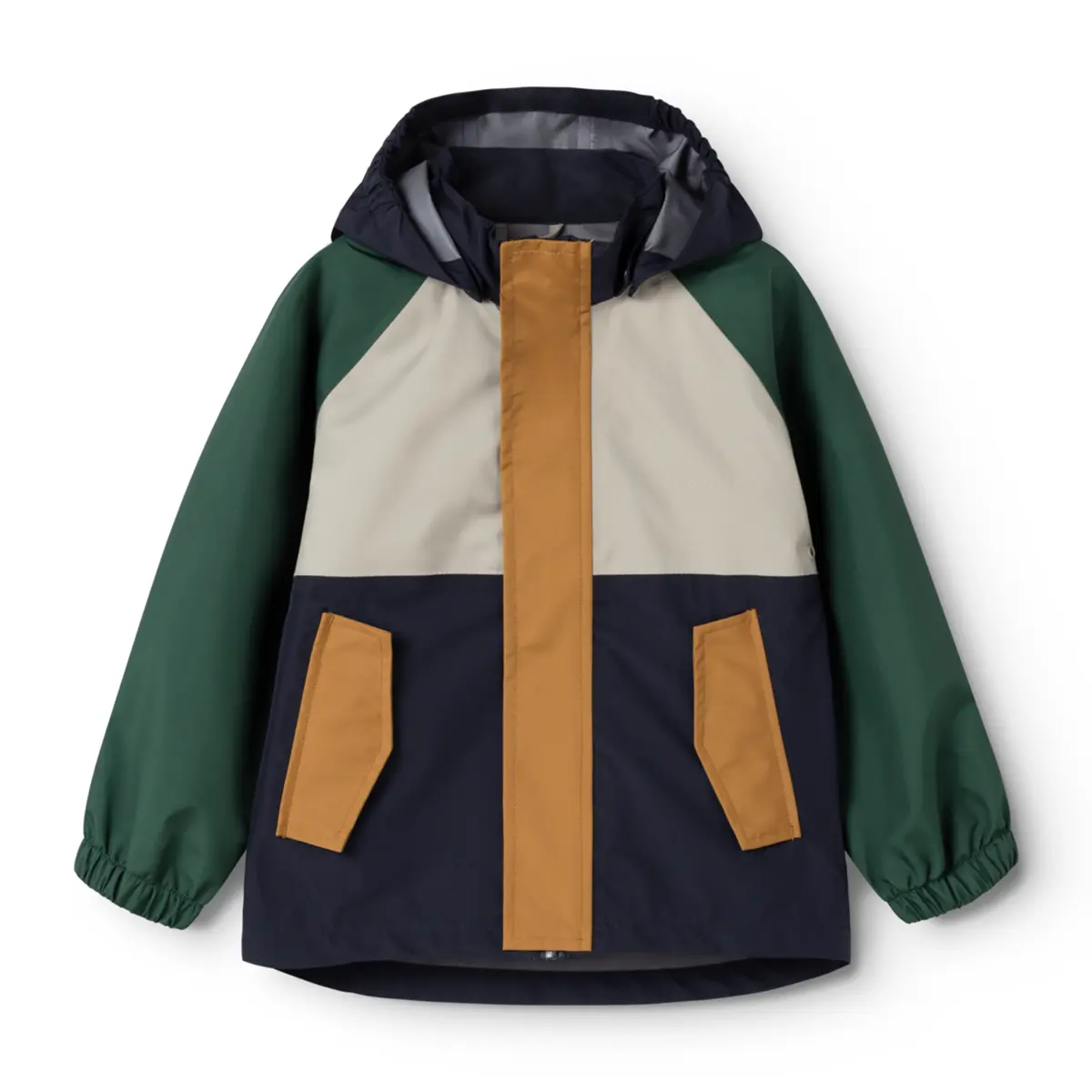 Liewood Softshell Regenbekleidungs-Set Pedia „Garden green multi mix“