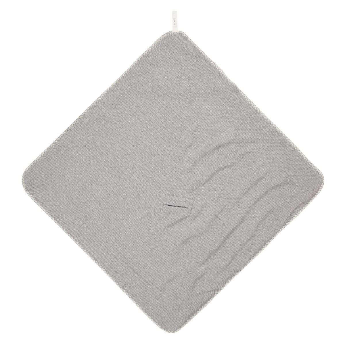 koeka Kapuzenhandtuch : Wickeltuch Cairo, steel grey, 100x100cm 04
