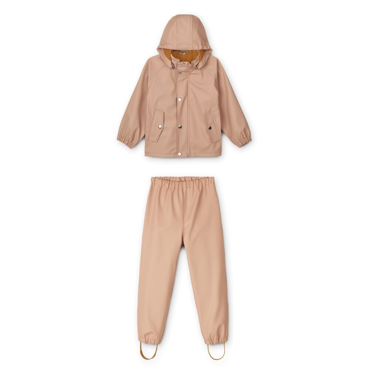 Liewood Serena Regenbekleidungs-Set Junior „Dark Rose“ 4-7 Jahre