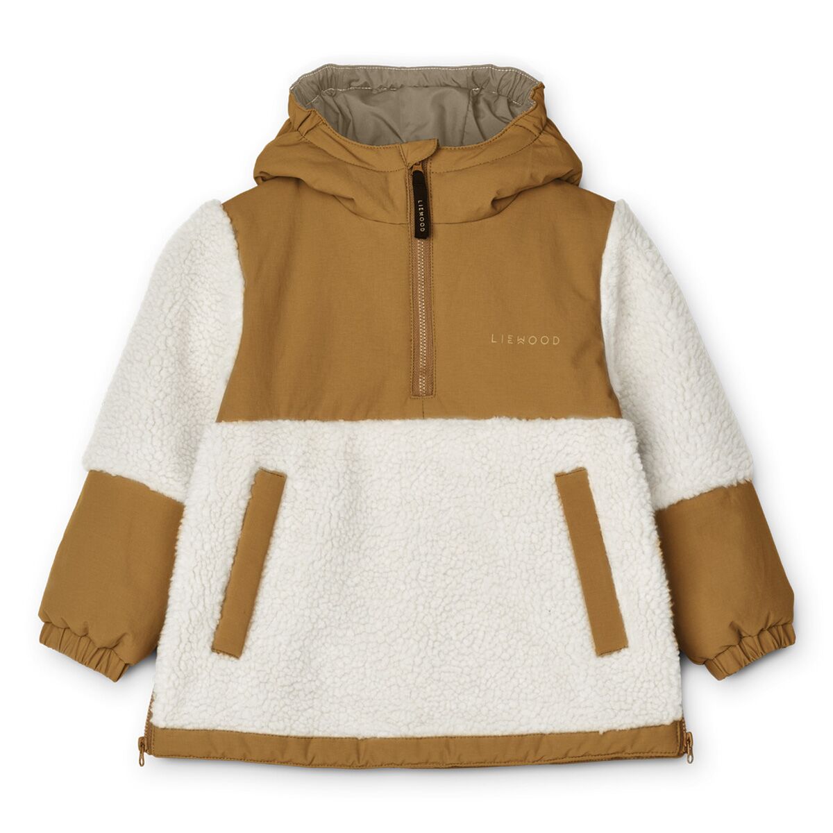 Liewood Brucie Floranorak für Kinder „Golden caramel“, 1-7 Jahre