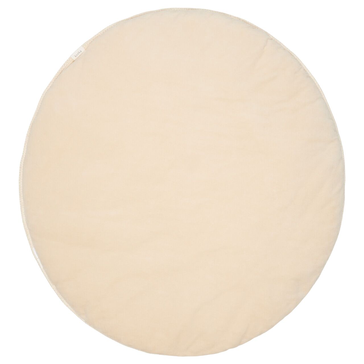 koeka runde Krabbeldecke Oddi „soft earth / warm white“ ø90cm – Bild 3