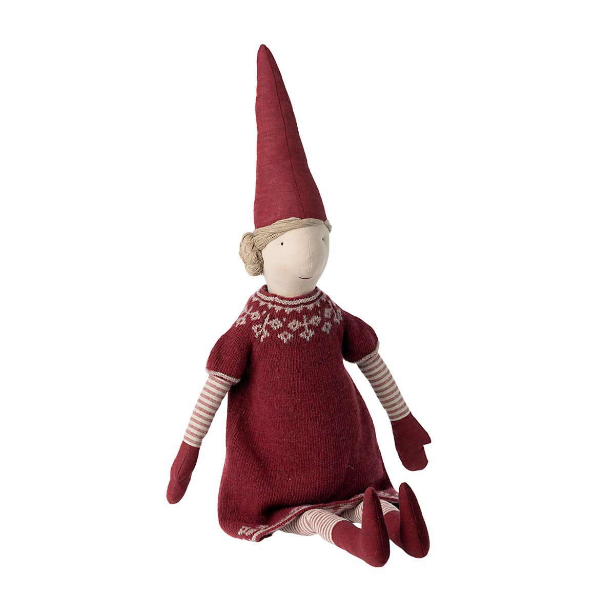 Maileg Weihnachtswichtel „Santas Frau“, Pixy, Nisse, H83cm – Bild 2
