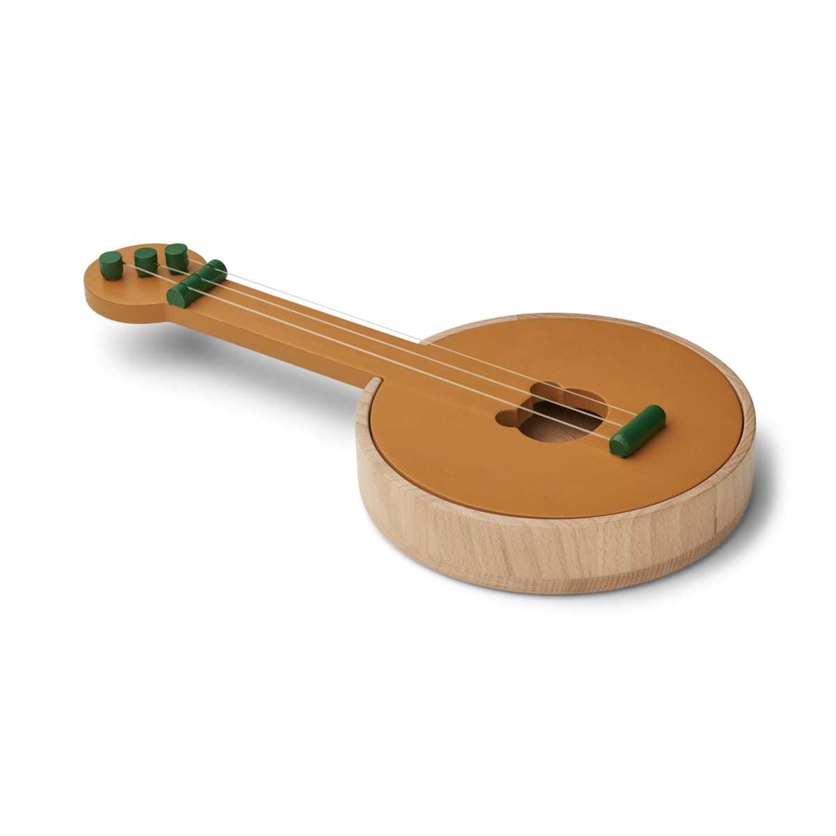 Liewood Chas Kinder-Banjo „Eden / Golden caramel mix“, Buchenholz