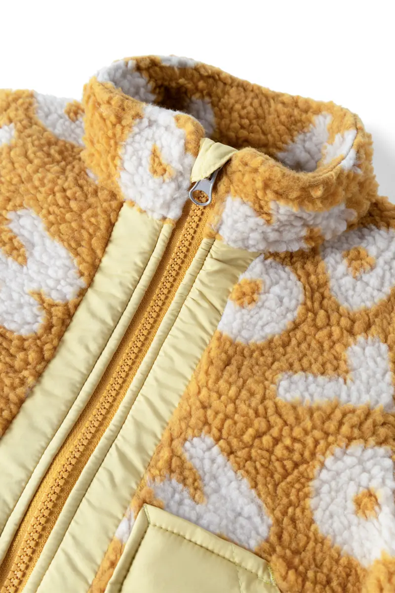 Liewood Fleecejacke Noam „Letters / Yuzu“, Sherpa Jacke