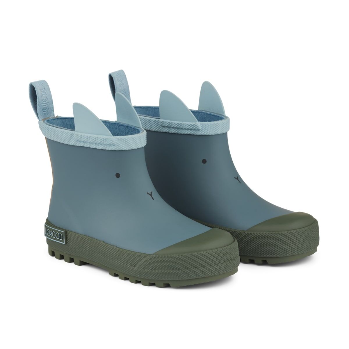 Liewood Tekla Regenstiefel „Whale blue mix“, Gr. 22-30