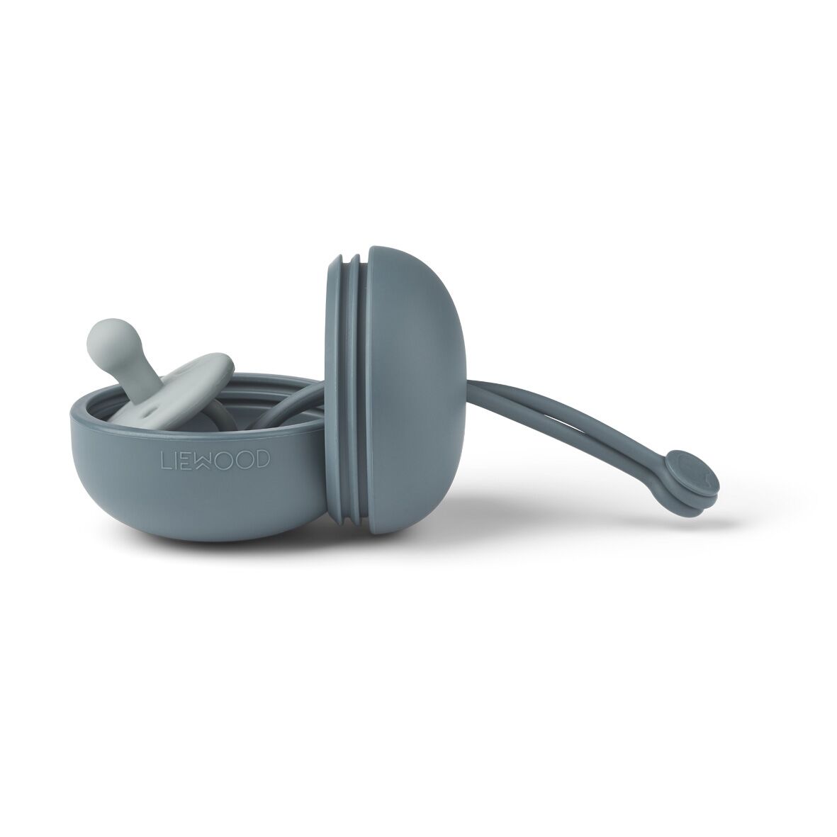 DELISTED Liewood Philip Silikon Schnullerbox „Whale blue“ – Bild 3