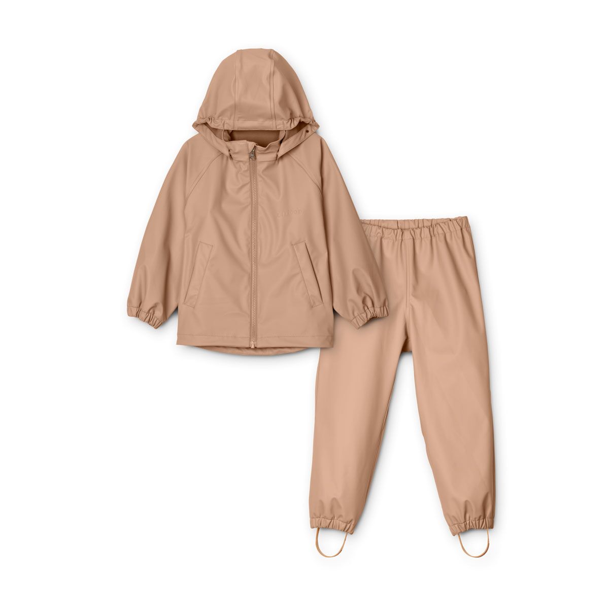 Liewood Moby Regenbekleidungs-Set „Dark rose“, Gr. 104, 116