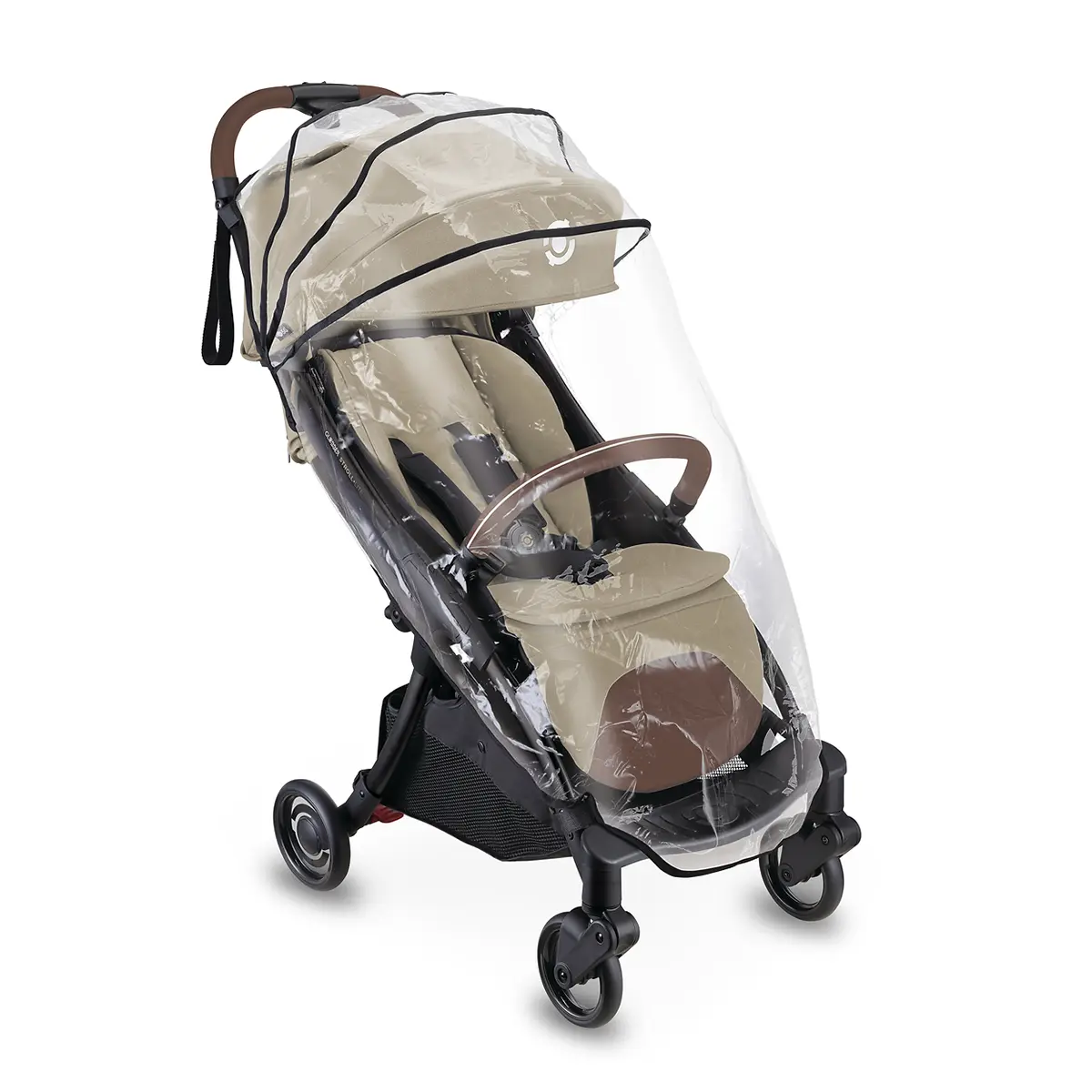 Globber Stroll Lite Buggy „taupe“ – faltbarer Reisebuggy