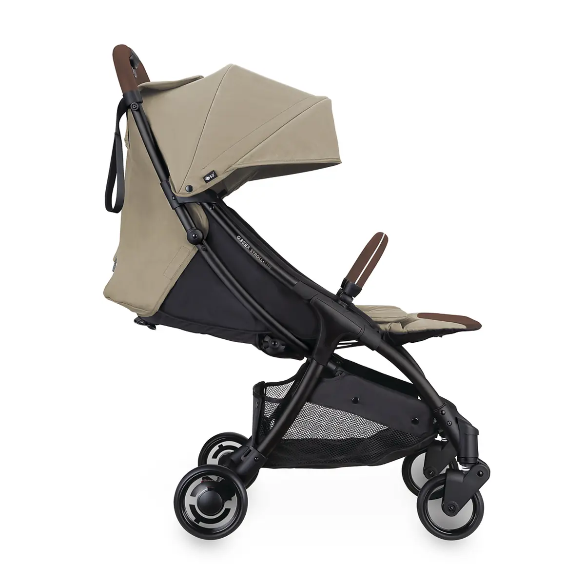 Globber Stroll Lite Buggy „taupe“ – faltbarer Reisebuggy