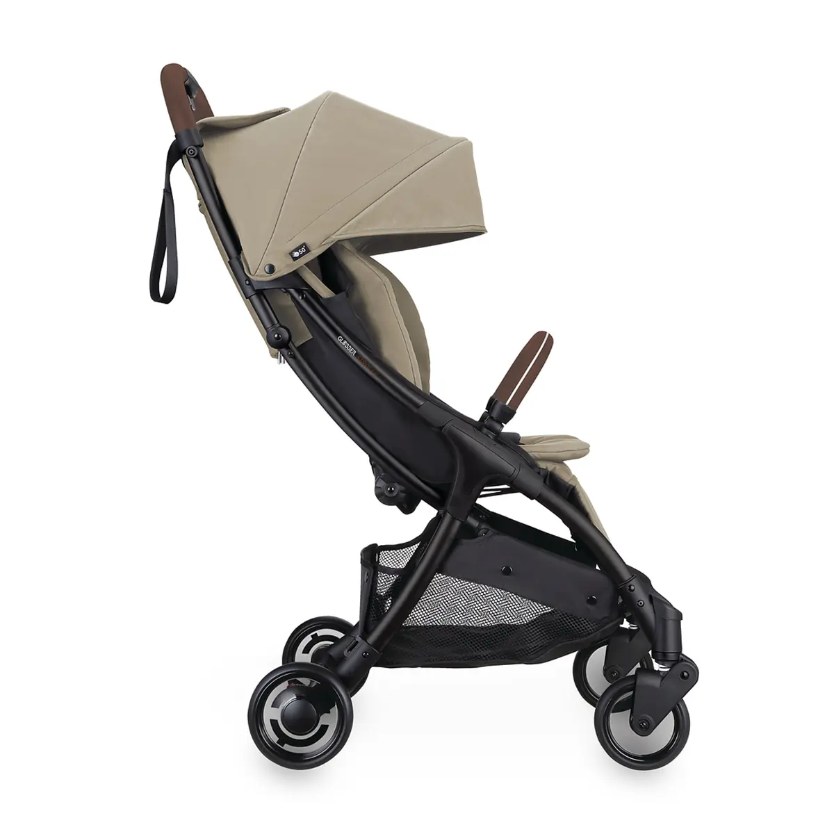 Globber Stroll Lite Buggy „taupe“ – faltbarer Reisebuggy