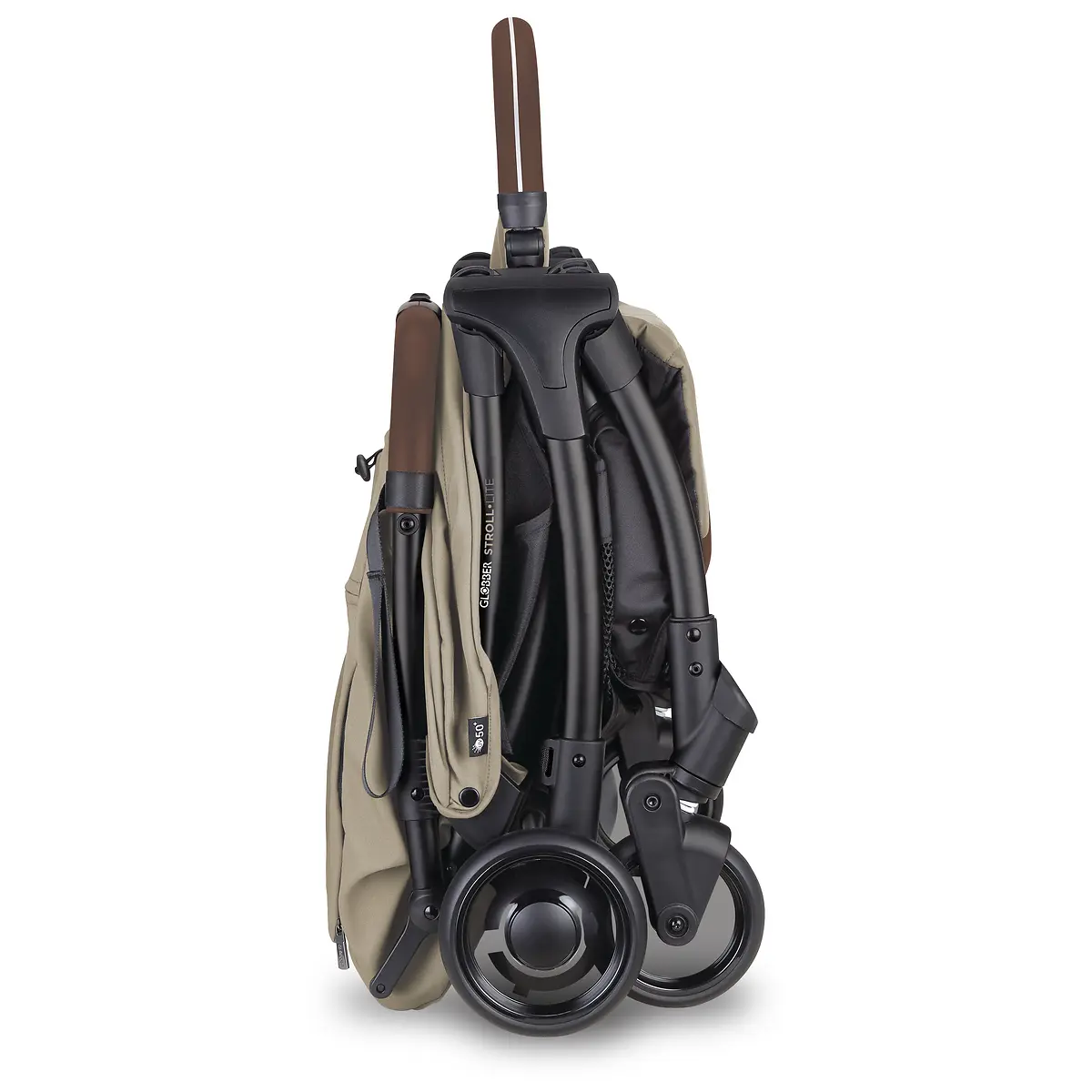 Globber Stroll Lite Buggy „taupe“ – faltbarer Reisebuggy