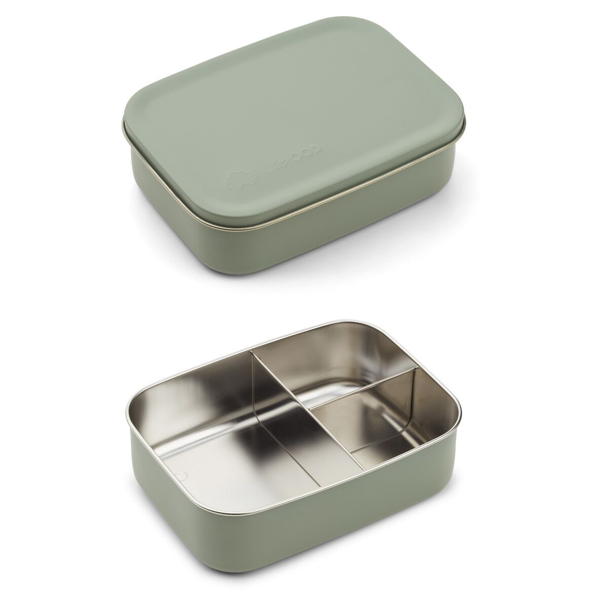 Liewood Jimmy Lunchbox „Dino peppermint“, Edelstahl 03