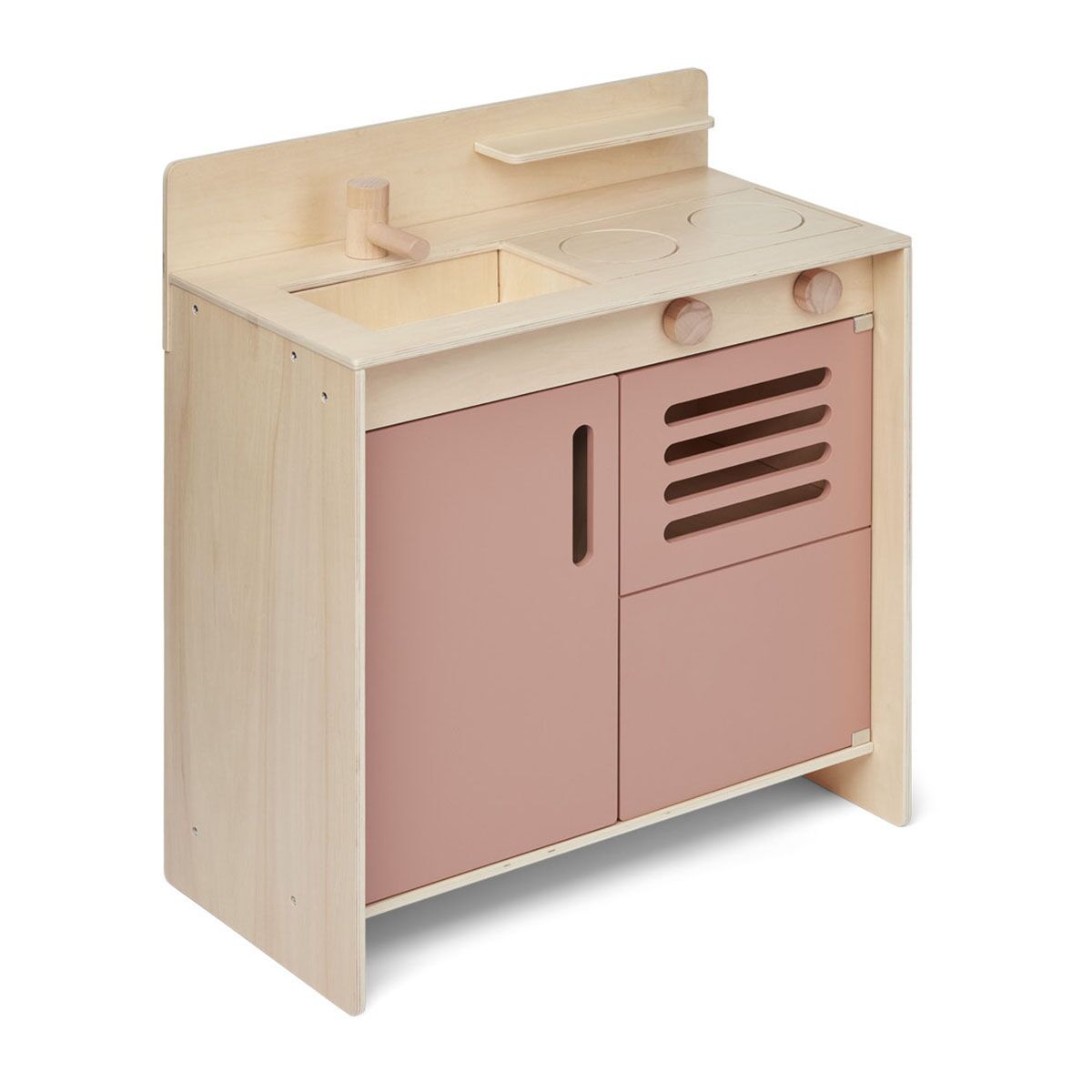 DELISTED Liewood Kinderspielküche Mario „Tuscany rose“, Buchenholz