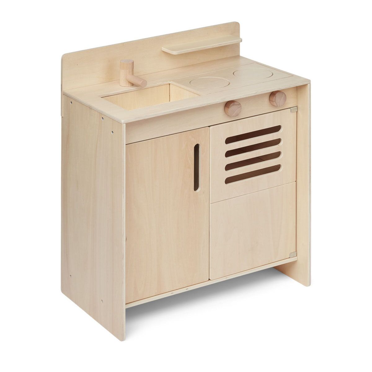 Liewood Kinderspielküche Mario „Natural wood“, Buchenholz