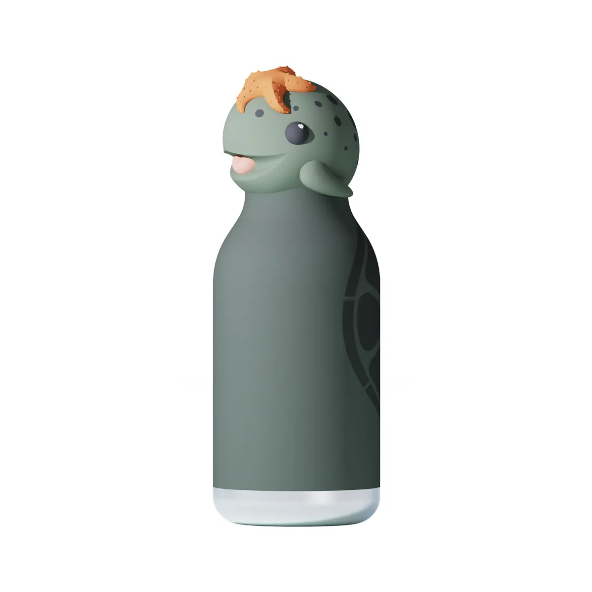 ASOBU Bestie Trinkflasche „Schildkröte“, 460 ml