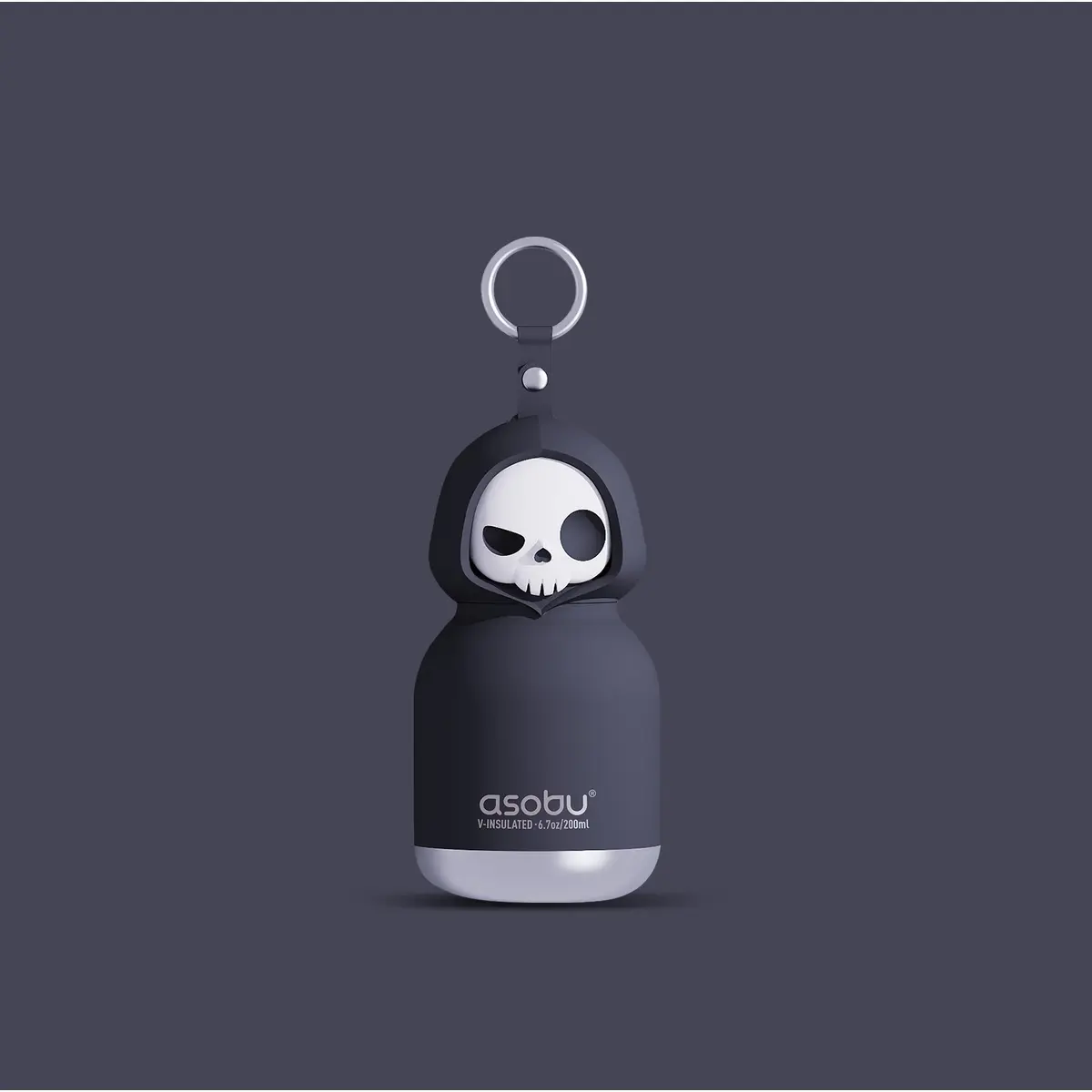 ASOBU Spookie Mini-Trinkflasche „Mortimer“, 200 ml