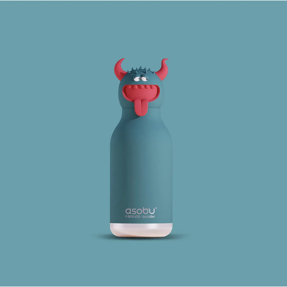 ASOBU Spookie Trinkflasche „Benny the Beast“, 470 ml