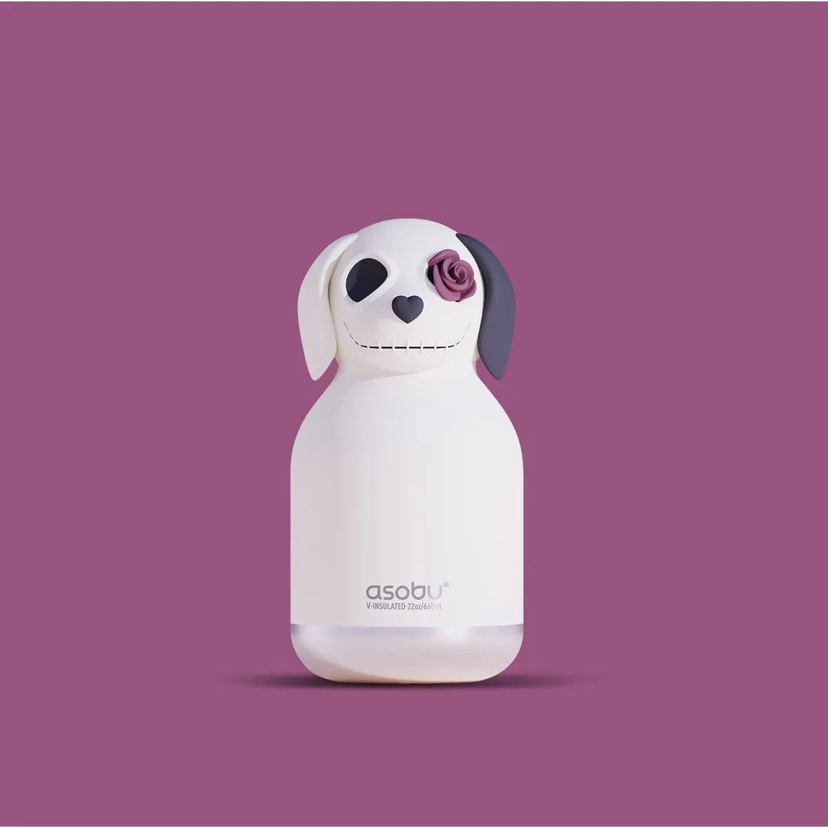 ASOBU Spookie Trinkflasche „Frankinpup“, 660 ml