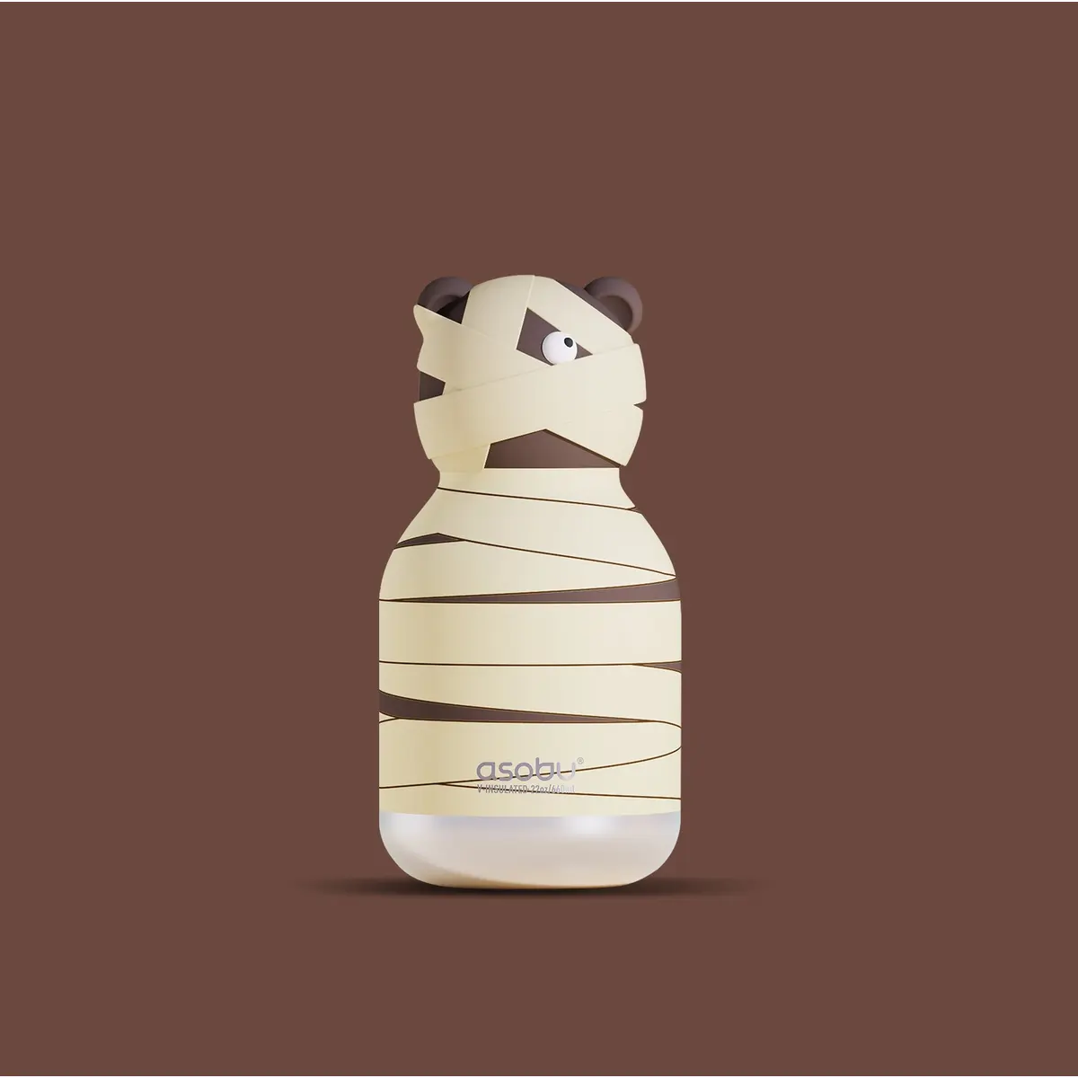 ASOBU Spookie Trinkflasche „Teddy Tombs“, 660 ml