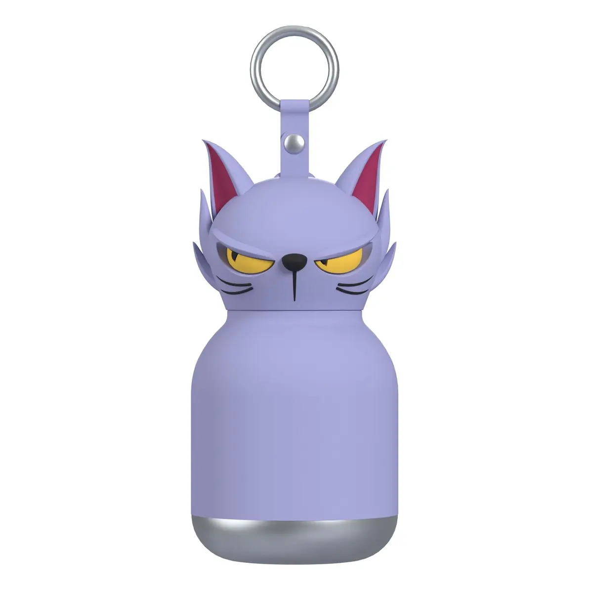 ASOBU Spookie Mini-Trinkflasche „Jinx“, 200 ml auf weißem Hintergrund