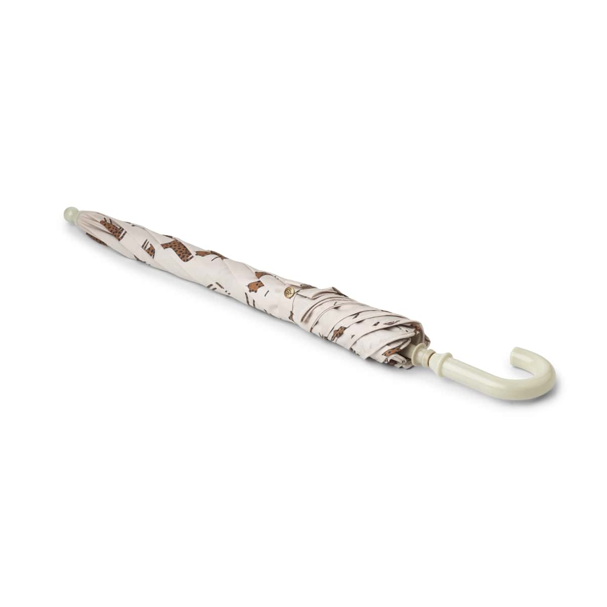 Liewood Kinder-Regenschirm Ria „Leopard sandy / Golden caramel“, ø87cm