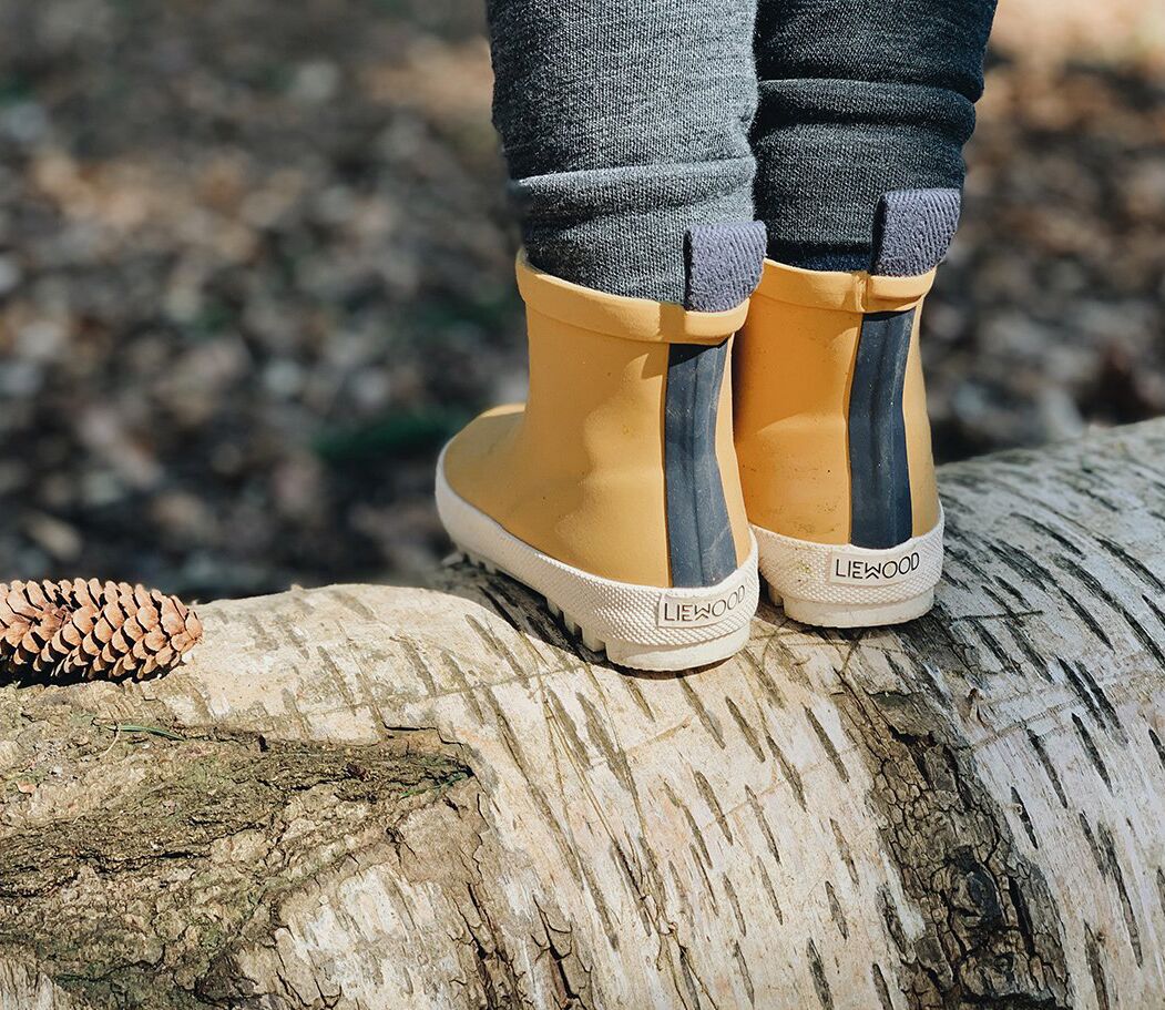 Liewood Tekla Regenstiefel „Yellow mellow : creme“ Mood 1