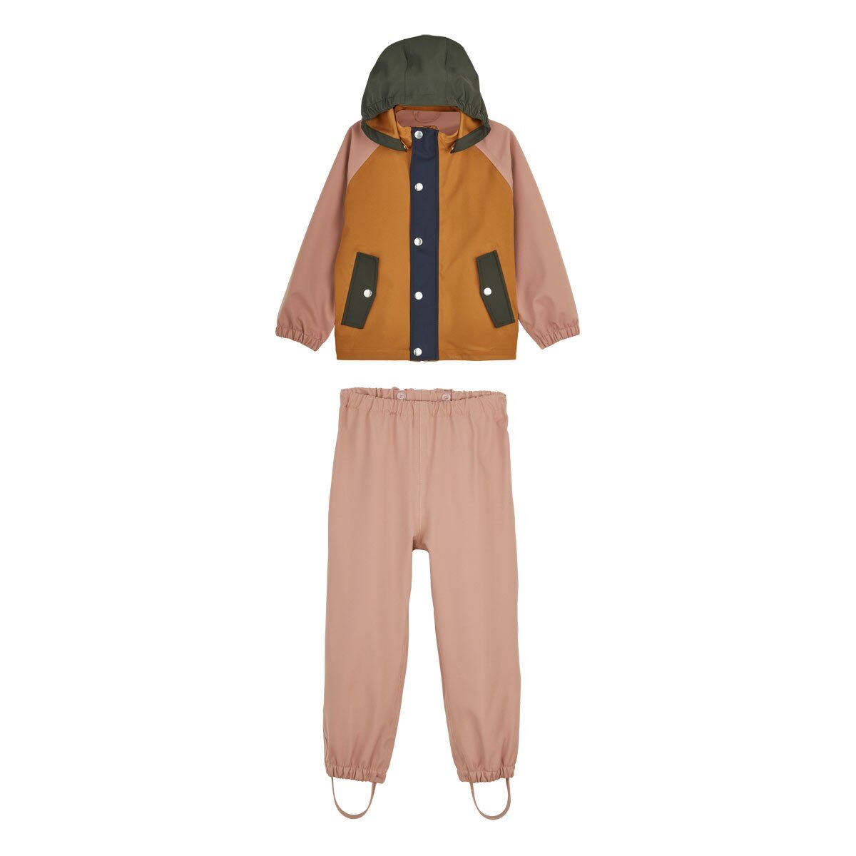 Liewood Parker Regenbekleidung „Dark rose multi mix“