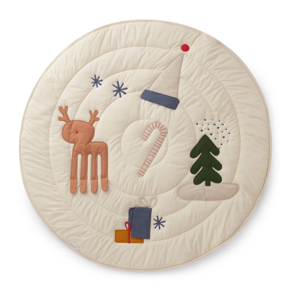Liewood Activity-Decke Gitta „Holiday Mix“, Bio-Baumwolle, ø110cm