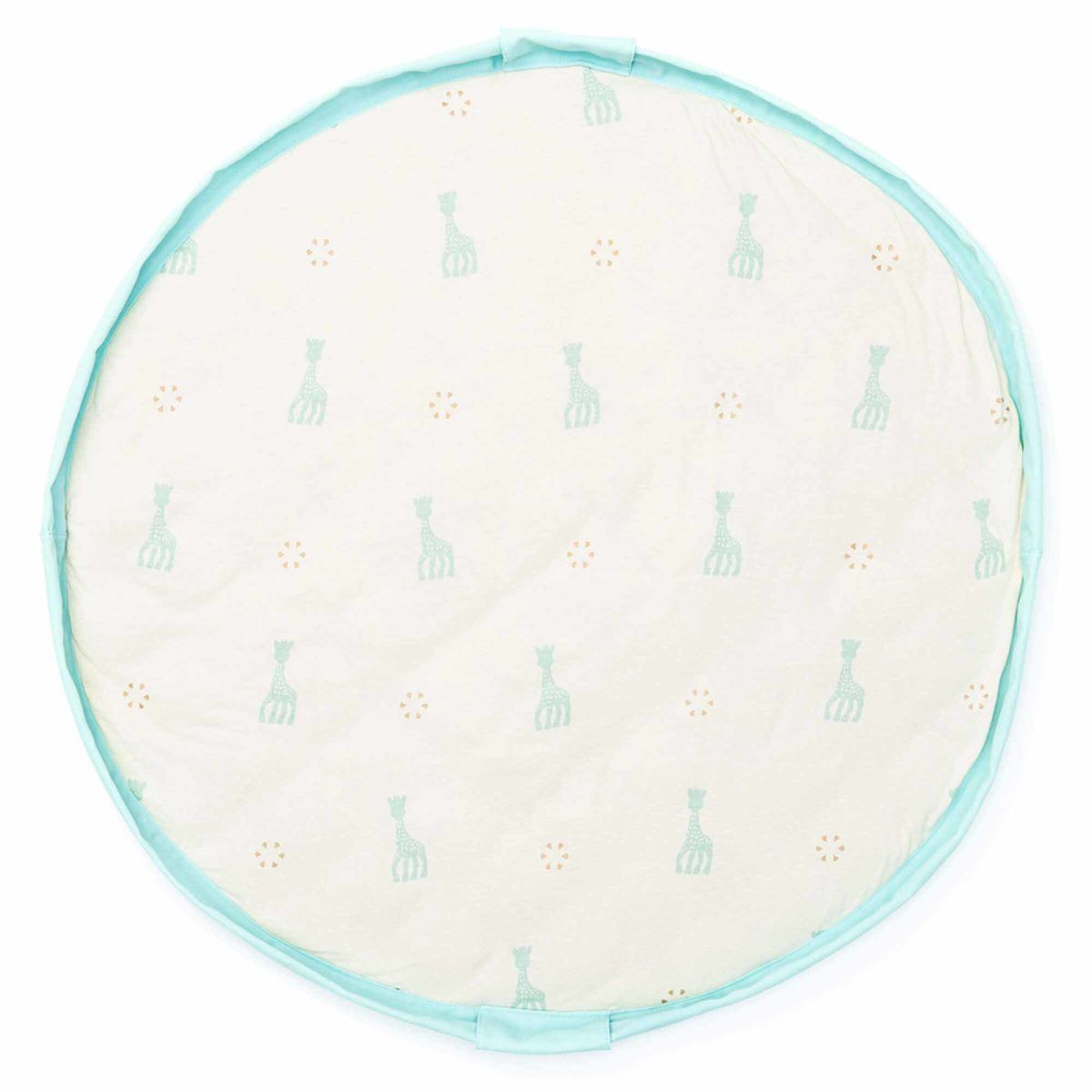 Play&Go Soft 3-in-1 Spielzeugsack Spielteppich Krabbeldecke Sophie La Girafe (ø120cm)
