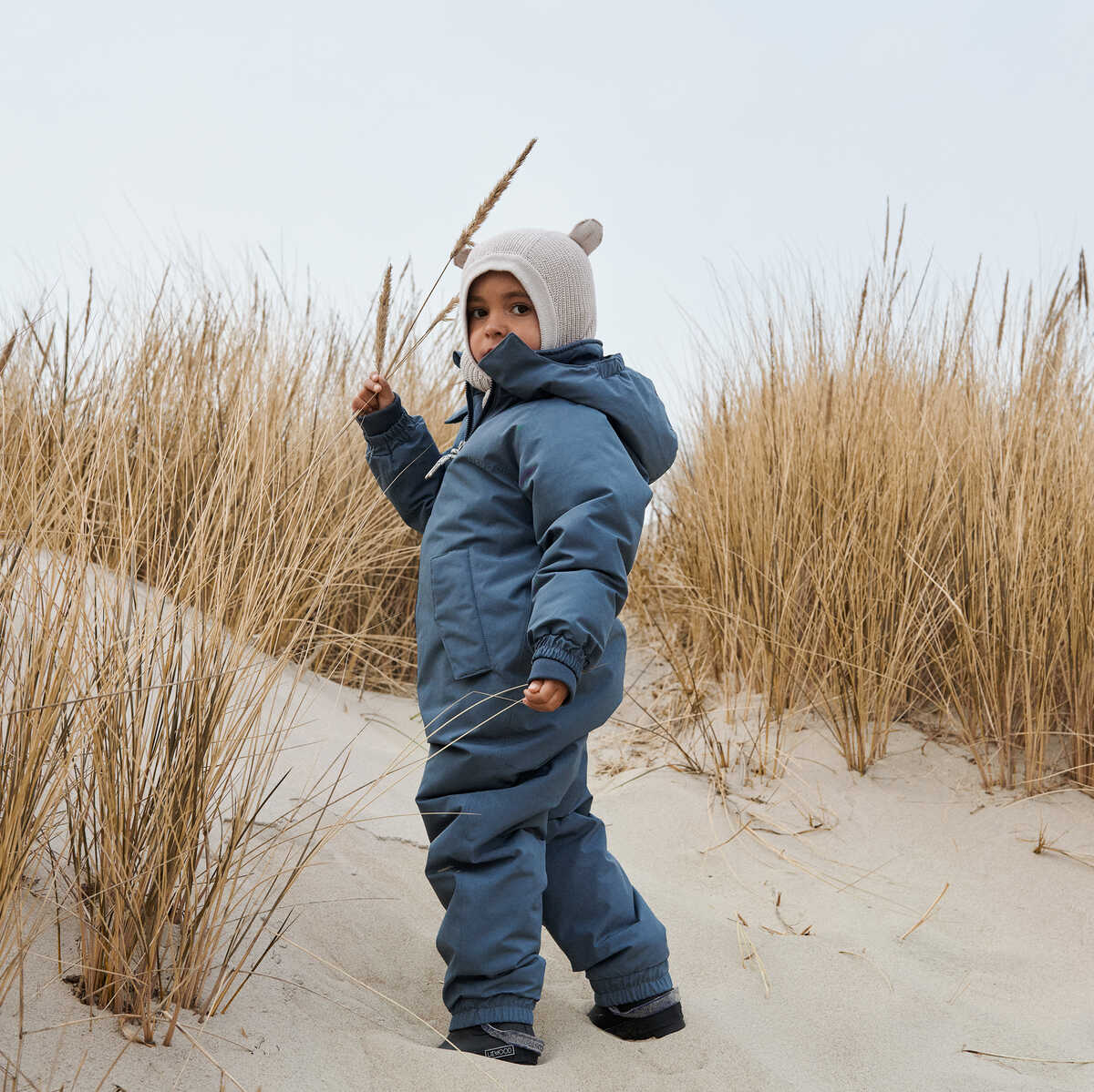 Liewood Sne Schneeanzug für Kinder „Whale blue“ Mood