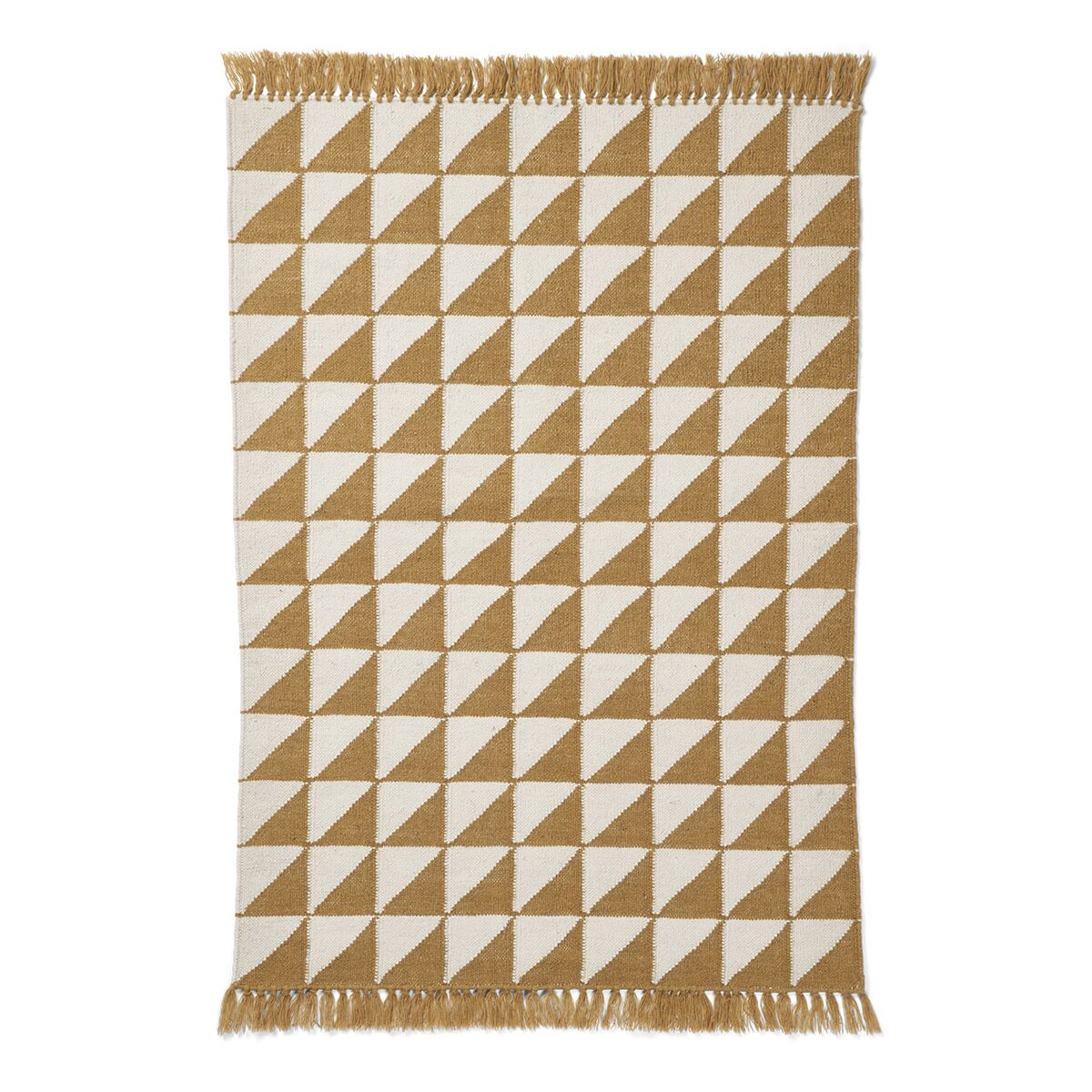 Liewood Teppich Berlin „Triangle golden caramel mix“, 90x130cm 01
