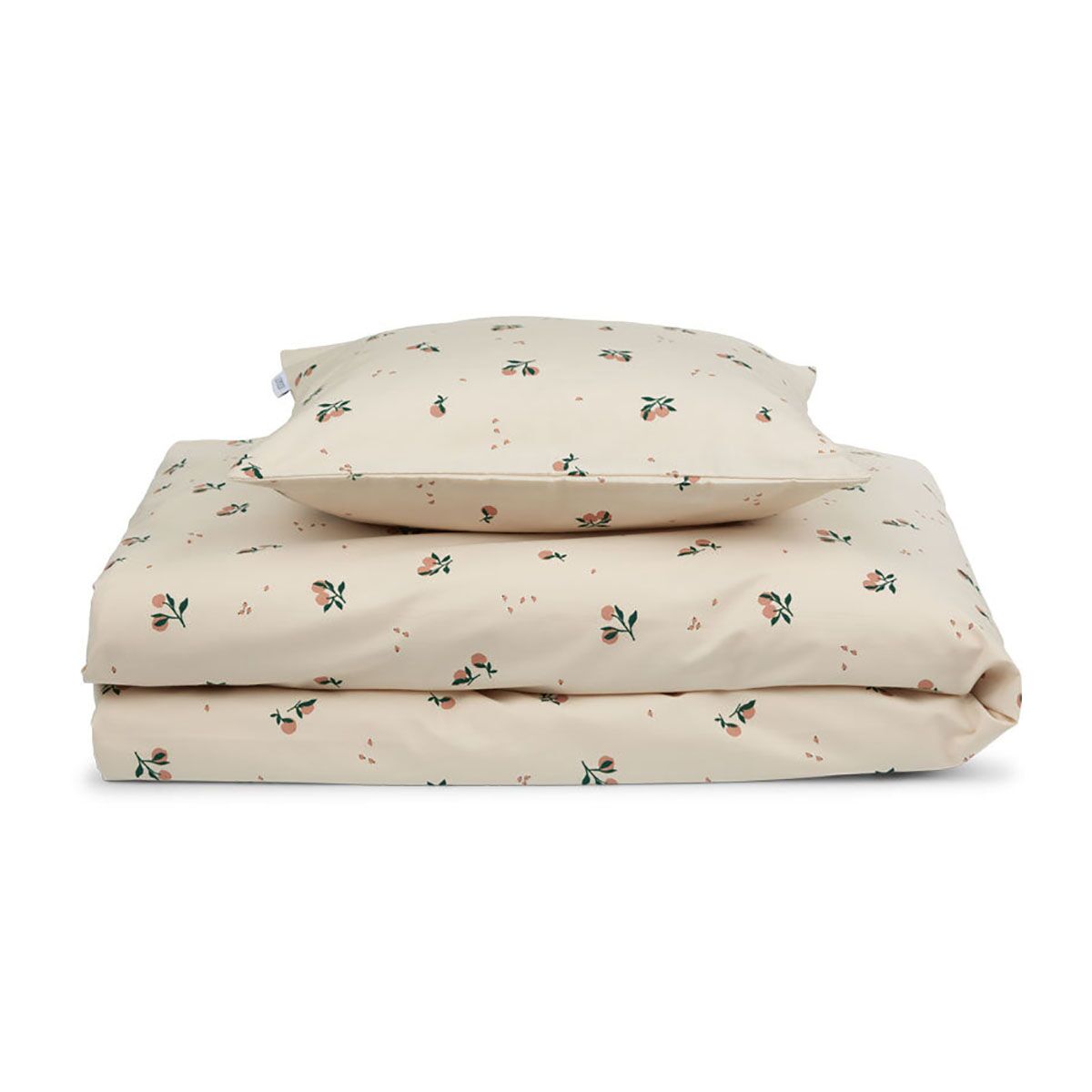 Liewood Junior-Bettwäsche Ingeborg „Peach : Sea shell mix“, 140x100cm : 45x40 01