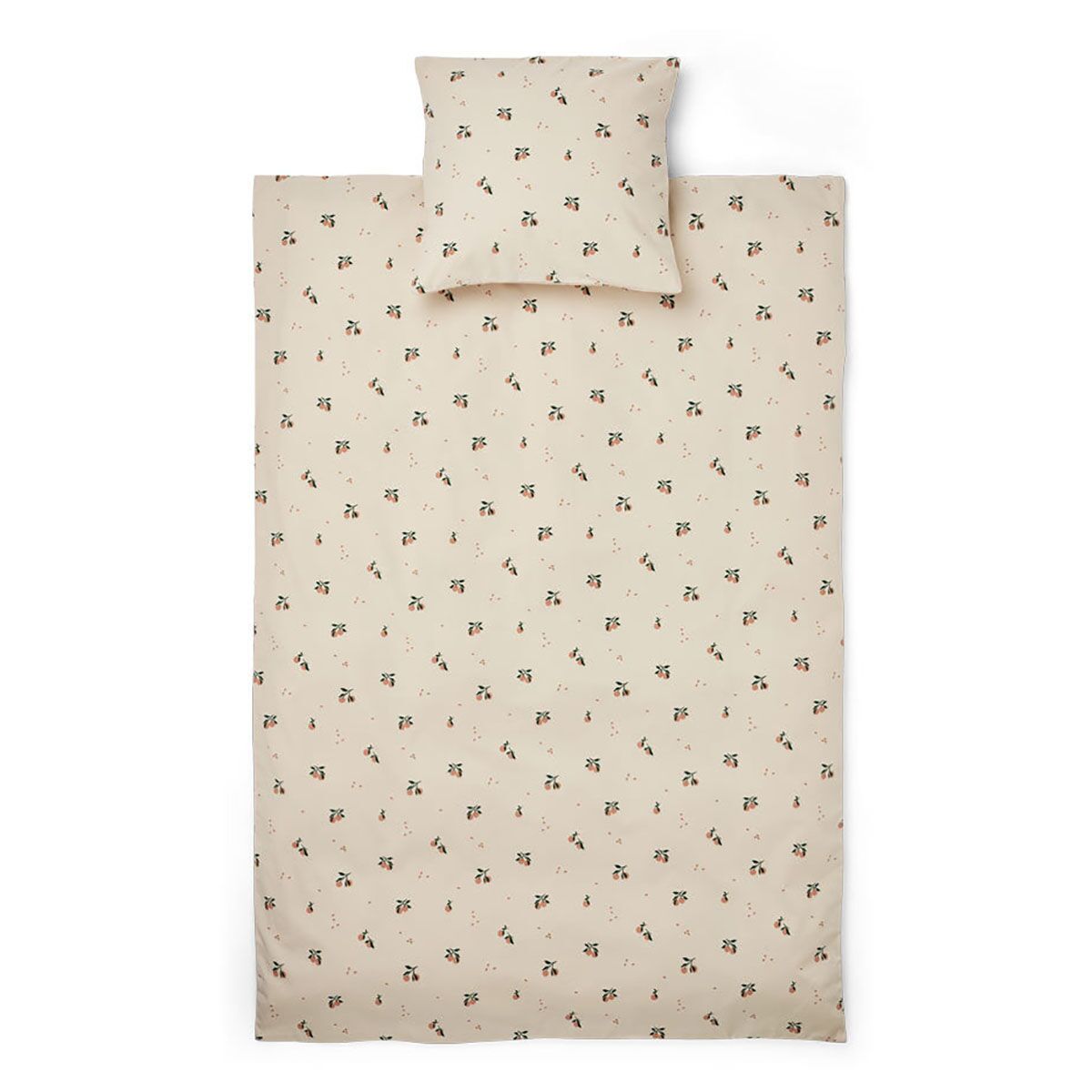 Liewood Junior-Bettwäsche Ingeborg „Peach : Sea shell mix“, 140x100cm : 45x40 02