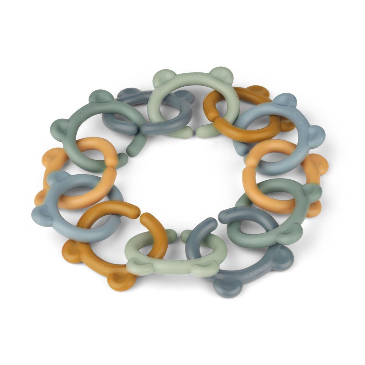 Liewood Benedict Multi Ring „Blue multi mix“, 12er-Pack