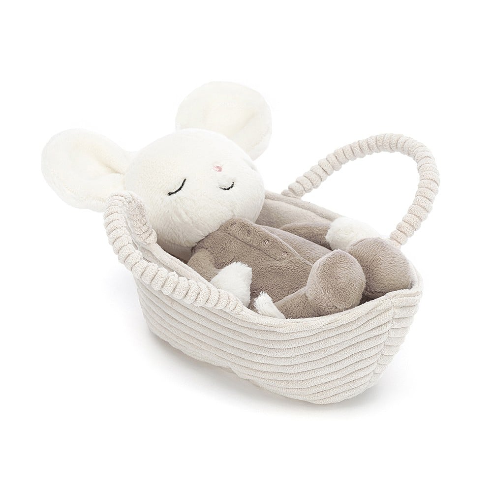 Jellycat Kuscheltier Rock-a-Bye Mouse (19x9cm)