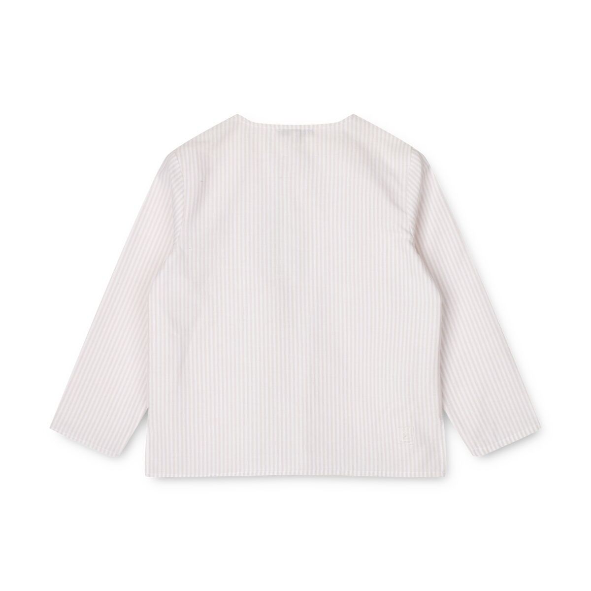 Liewood Kinder-Hemd Housten „Crisp white / Sandy“, garngefärbt, Gr. 56-80, 92-122 – Bild 2