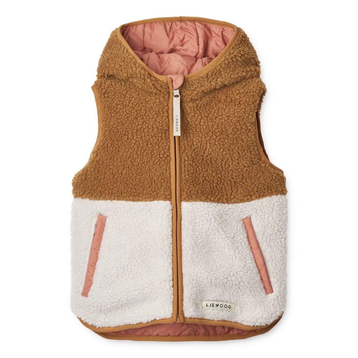 Liewood Diana Thermo-Wendeweste für Kinder „Tuscany rose mix“, Gr. 80-98 – Bild 5