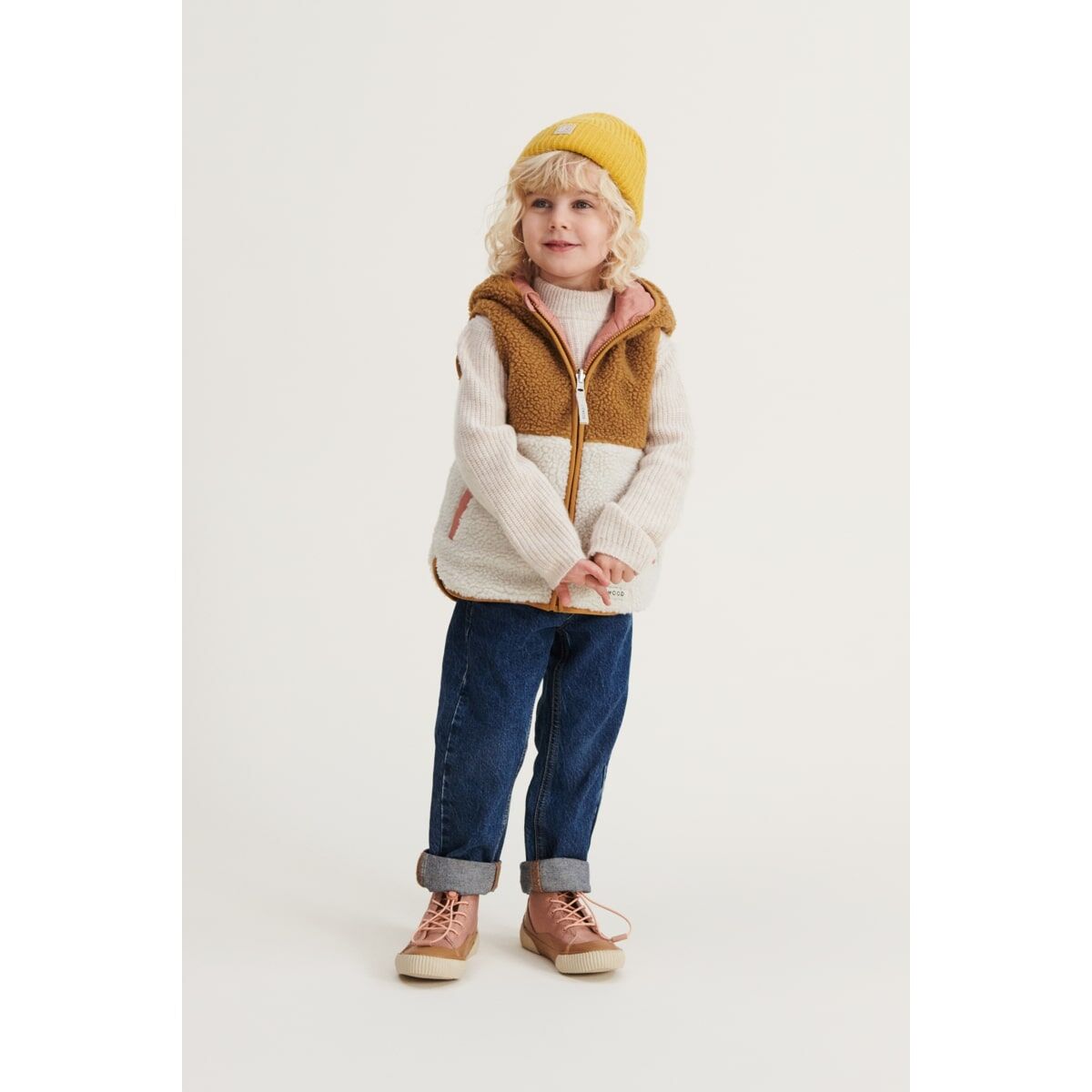 Liewood Diana Thermo-Wendeweste für Kinder „Tuscany rose mix“, Gr. 80-98 – Bild 9