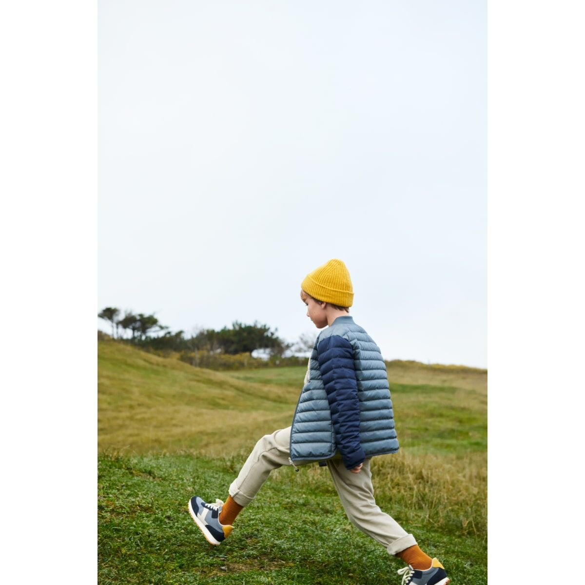 Liewood leichte Daunen-Steppjacke Lauge „Whale blue mix“, Gr. 80-128 – Bild 6