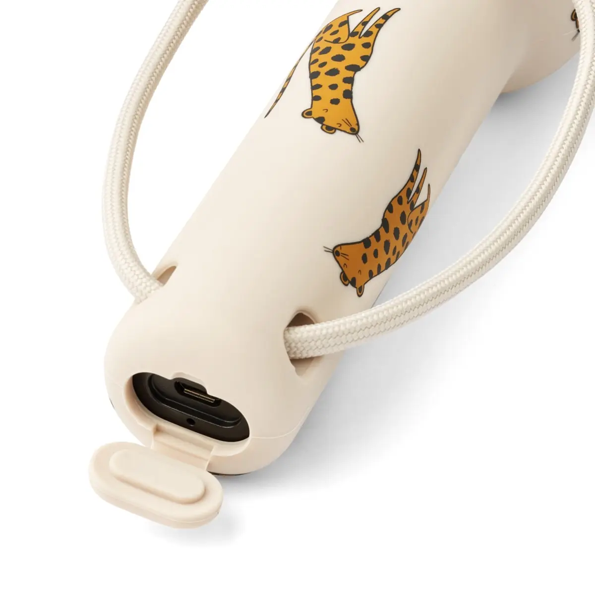 Liewood Gry Spielzeug-Taschenlampe „Leopard / Sandy“