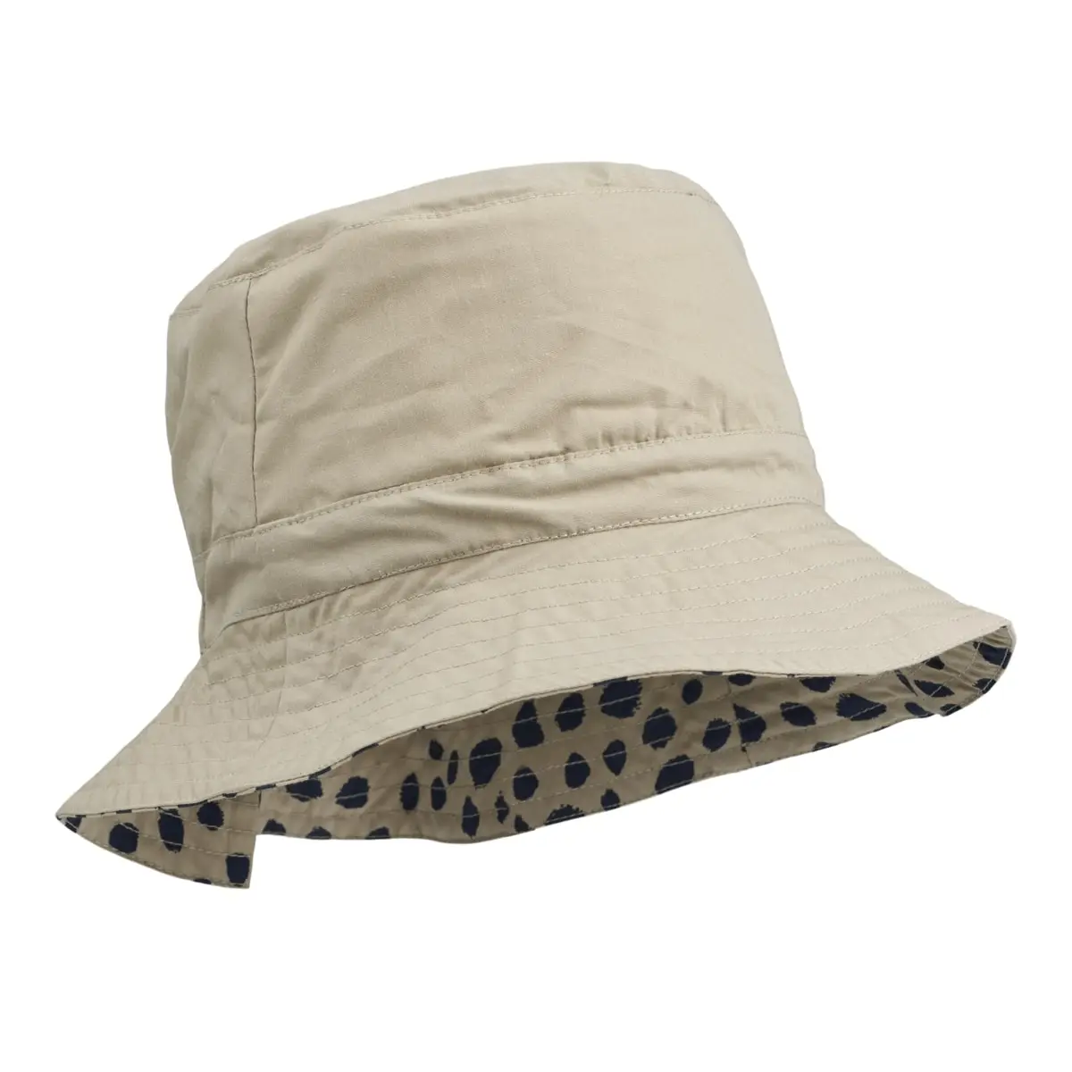 Liewood Wende-Sonnenhut Sander „Leo Spots Mist / Mist“
